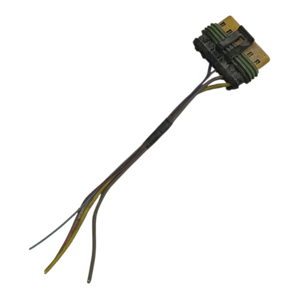 Plug Conector Fechadura Traseira Fiat Siena Palio 2010 2011 3