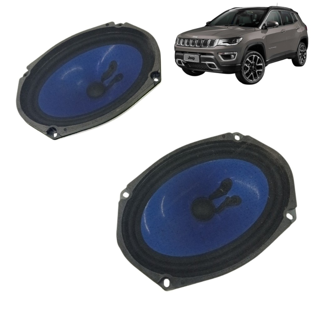 Par Alto Falante Porta Jeep Compass 2019 2020