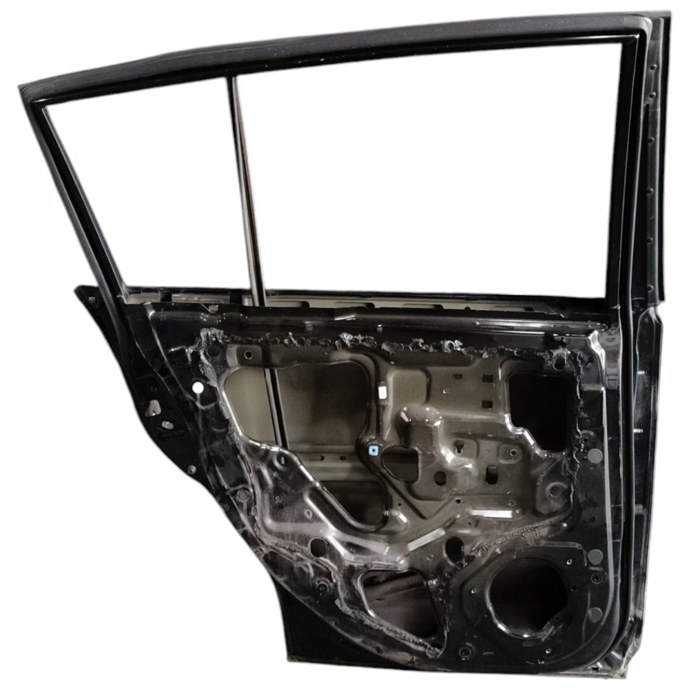 Porta Traseira Esquerda Nissan Tiida 2012 2011 2010 09 08 07 Traseira Esquerdo Preto 4