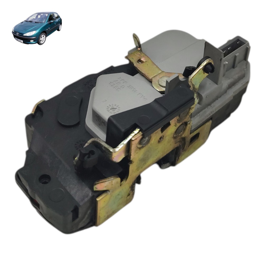 Fechadura elétrica porta traseira direita Peugeot 206 2001 1