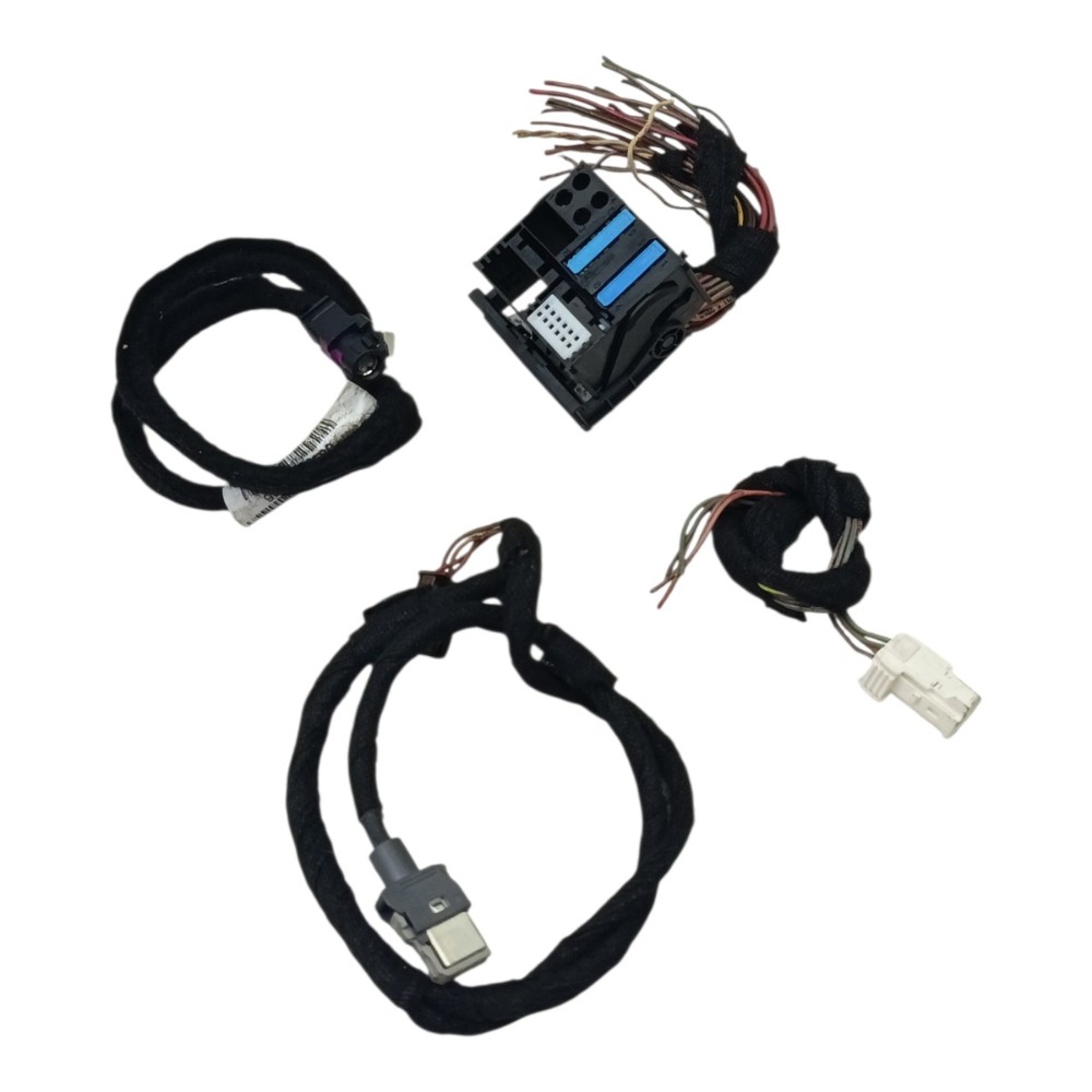 Jogo Plug Conector Multimídia Peugeot 208 2014 2015 2016