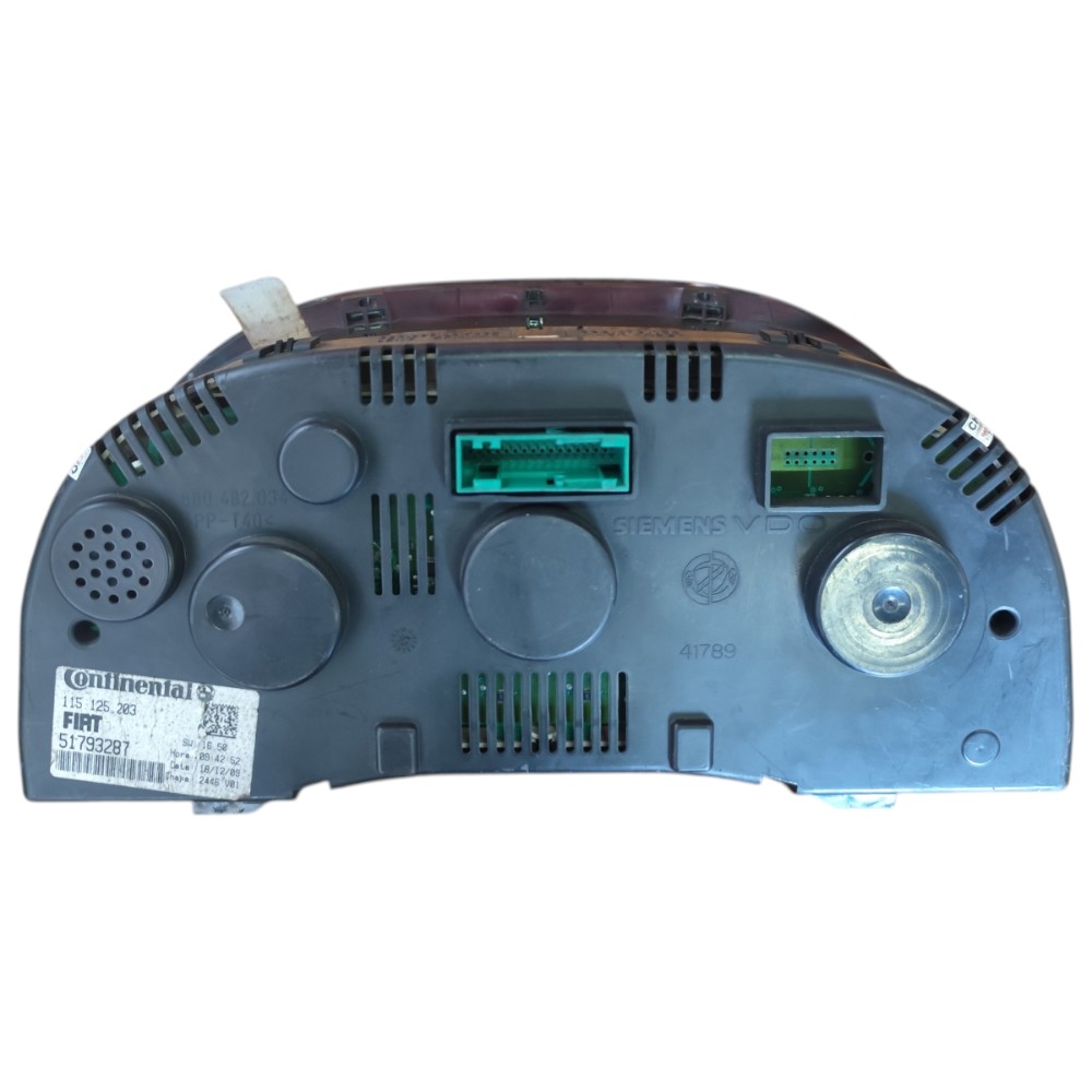Kit Code Módulo Injeção Fiat Siena 1.0 8v Fire 2010 2011 3