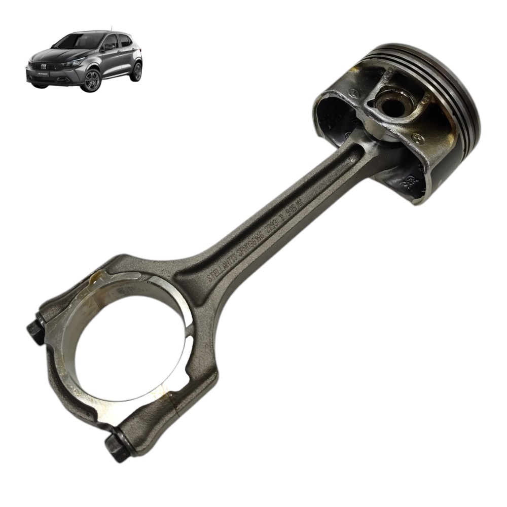 Pistão biela std Fiat argo Cronos 1.3 4cc firefly 2024 2023 1
