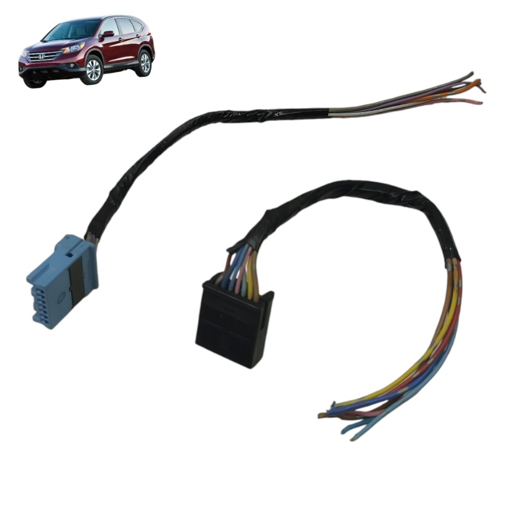 Par Plug Conector Imobilizador Antena Chave Honda Crv 2.0 14 1