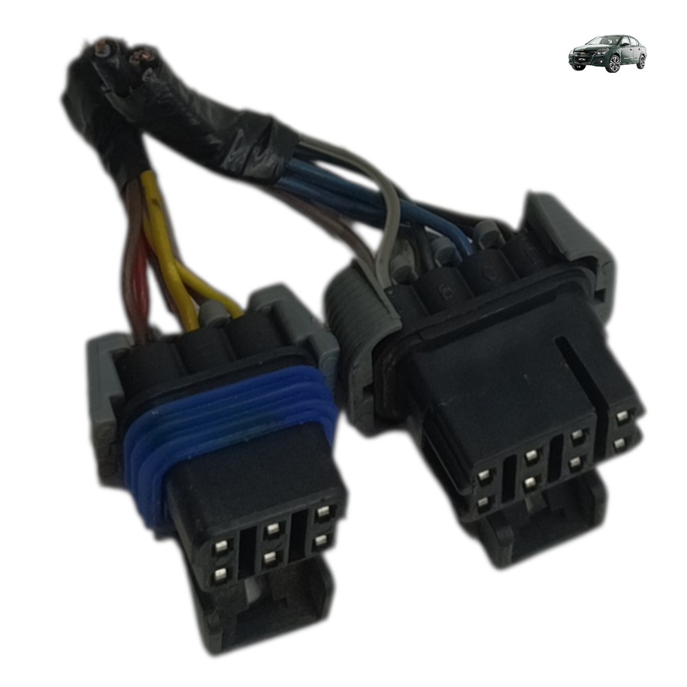 Par plug fechadura dianteira esquerda GM Vectra 2011 2010 09 1