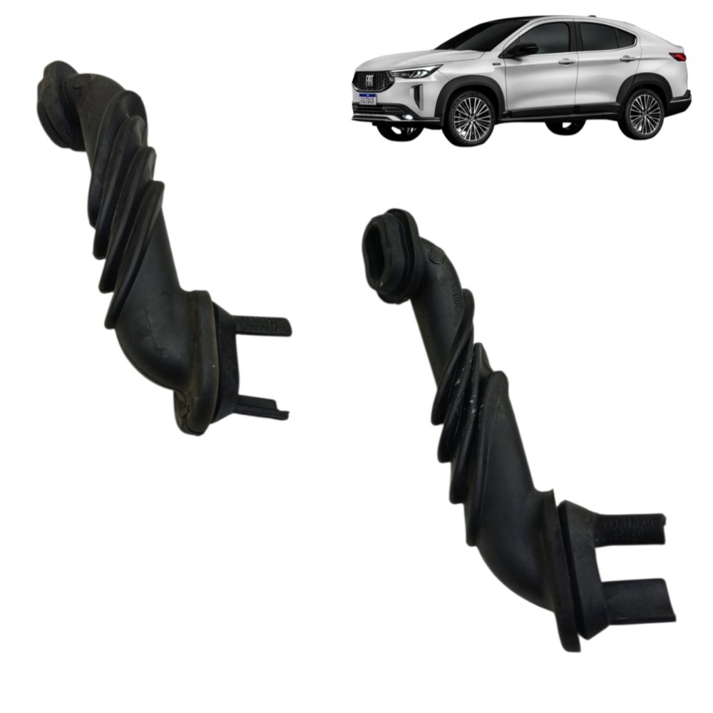 Par coifa passa fio tampa traseira Fiat fastback 2023 2024
