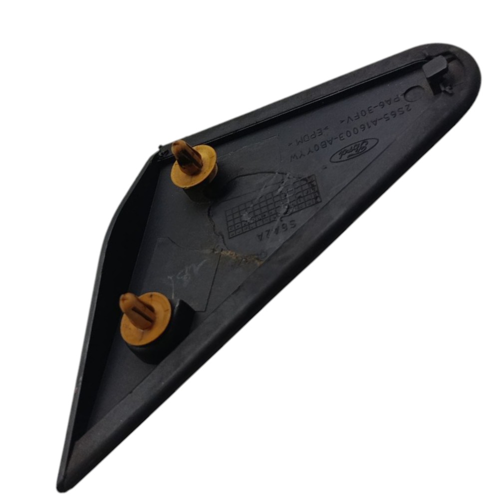 Acabamento Direito Paralama Retrovisor Ford Fiesta 2003 2004 Preto 3