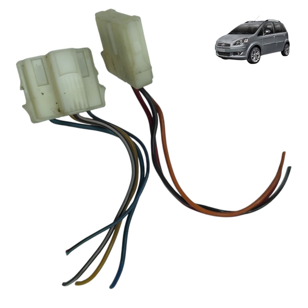 Plug conector computador ignição Fiat Idea 1.8 etorq 2013 14 1