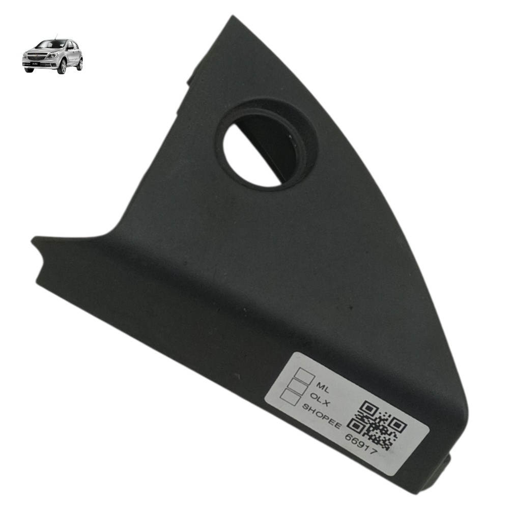 Moldura Interna Retrovisor Esquerdo Gm Agile Montana 2012 Preto