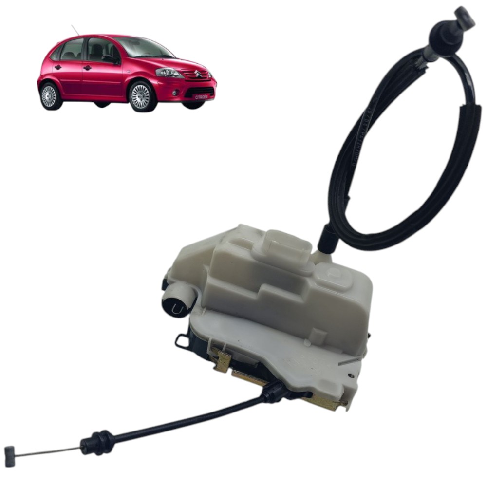 Fechadura Porta Dianteira Direita Citroen C3 2004 2005 2012 1