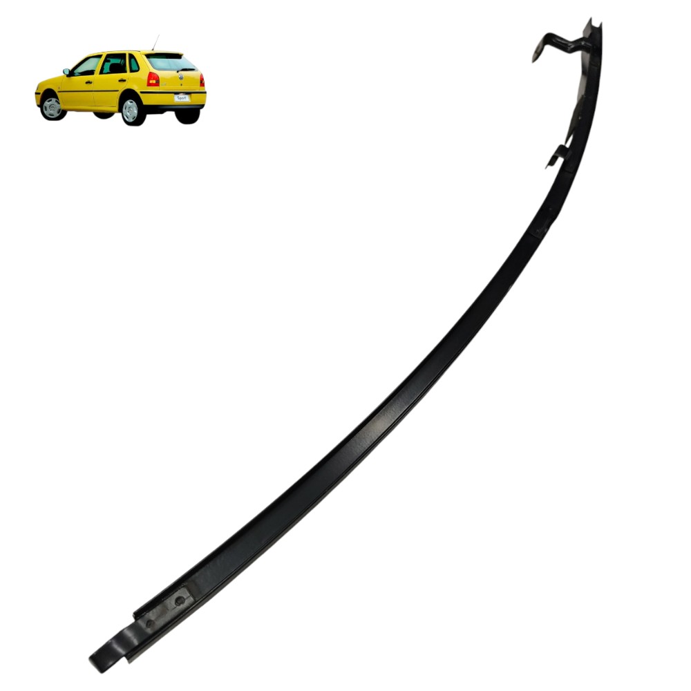Guia vidro traseiro esquerdo VW Gol G2 G3 G4 4p 2001 2002 03 1