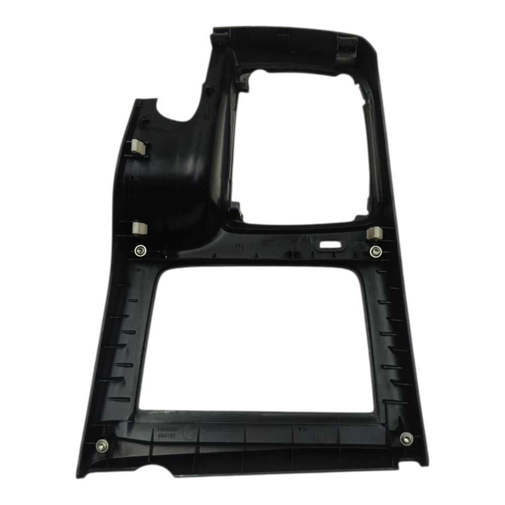 Moldura Porta Objeto Console Honda Civic 2007 2008 2009 Preto Moldado 4