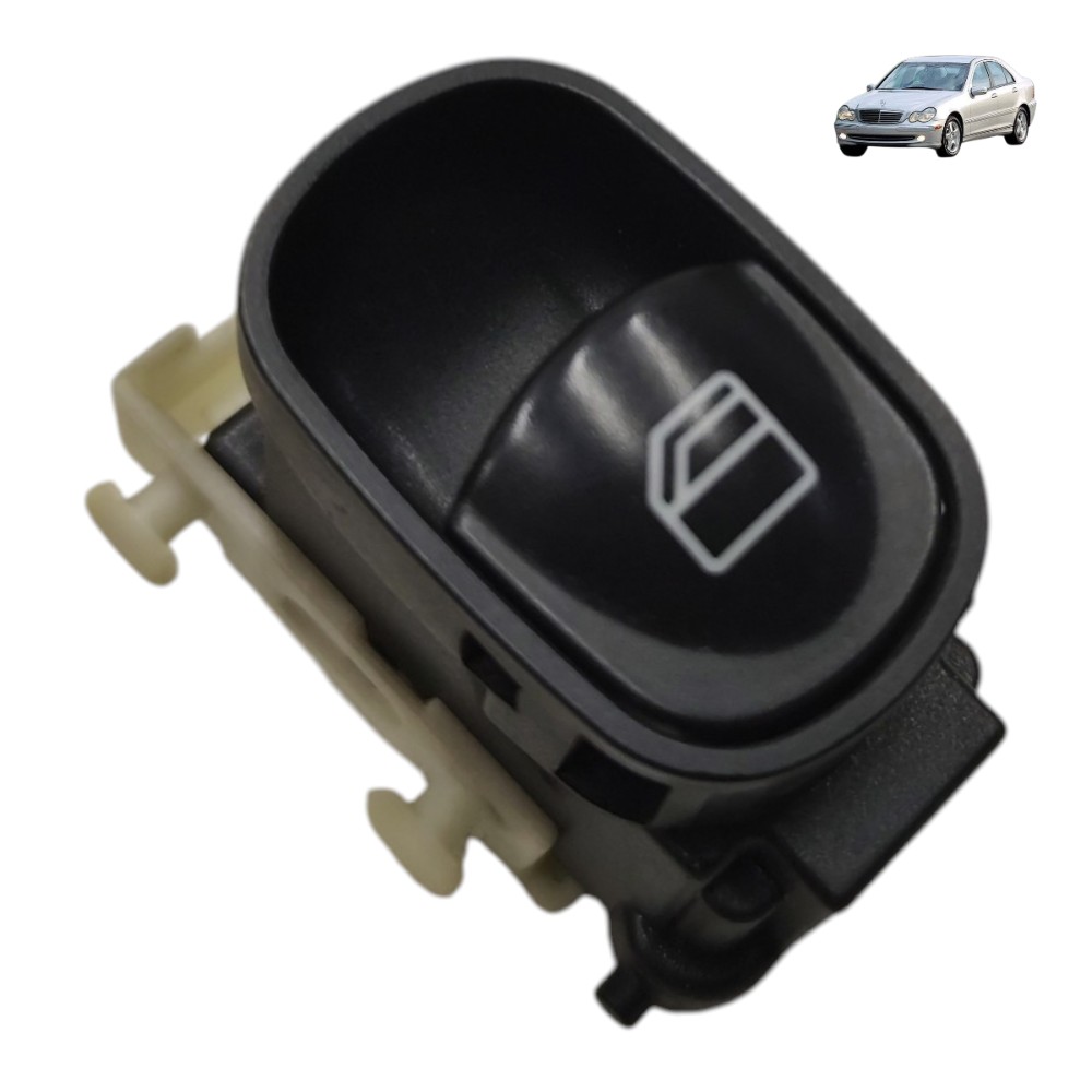 Botão vidro dianteiro direito Mercedes c230k 2003 2004 2005