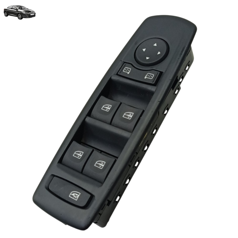 Comando Botão Vidro Porta Motorista Renault Fluence 2013 12
