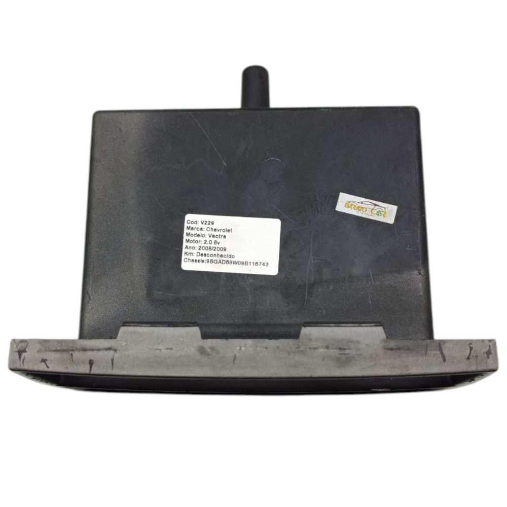 Moldura rádio porta objetos painel GM Vectra 2008 2009 2010 3