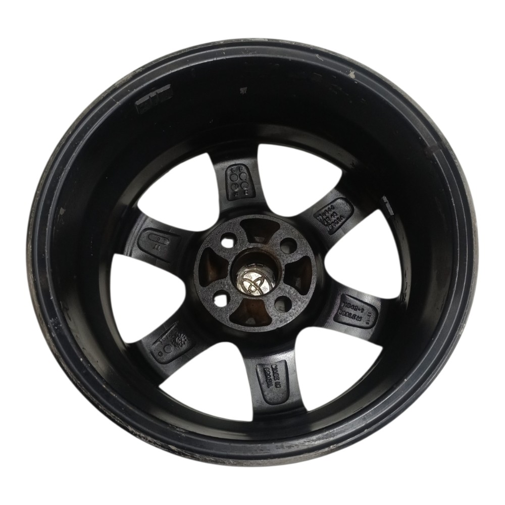 Roda Aro 15 4×100 Toyota Corolla 2003 2004 2005 2006 2007 08 Preto 3
