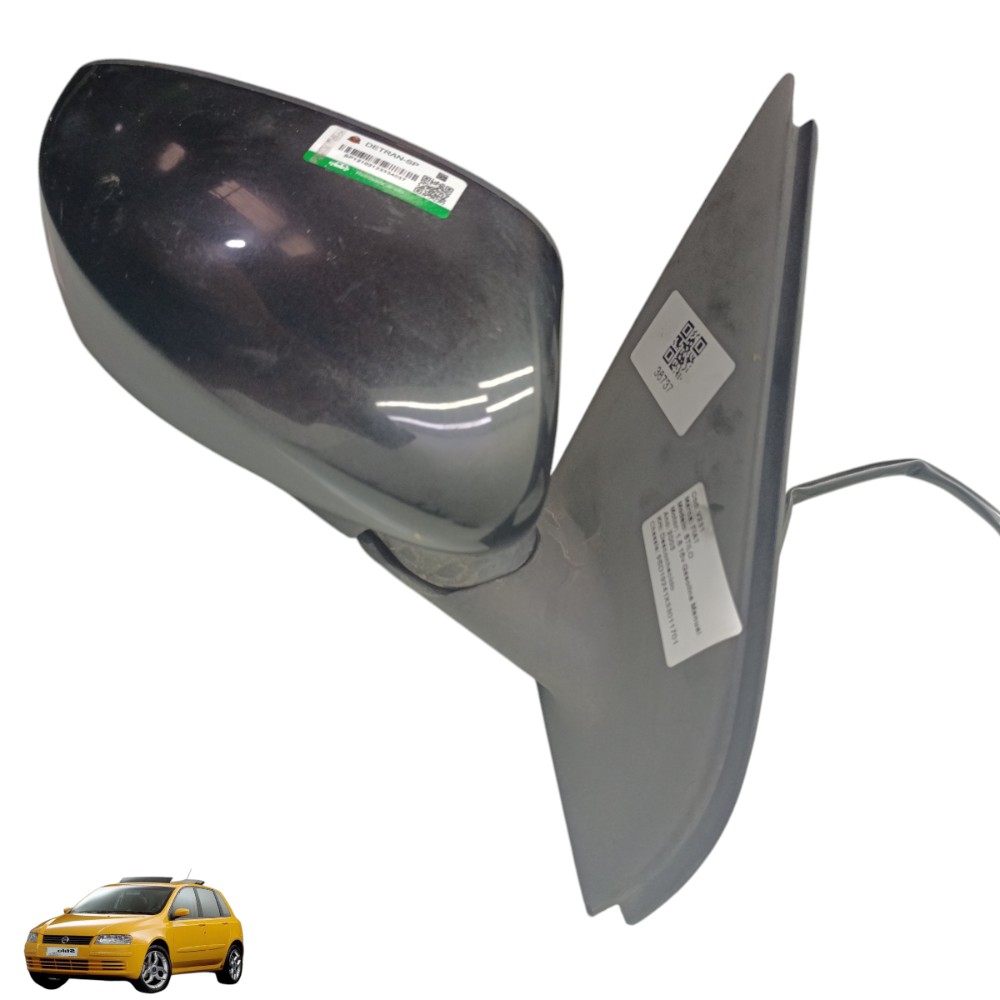 Retrovisor Elétrico Direito Fiat Stilo 2003 2004 05 Detalhe 1