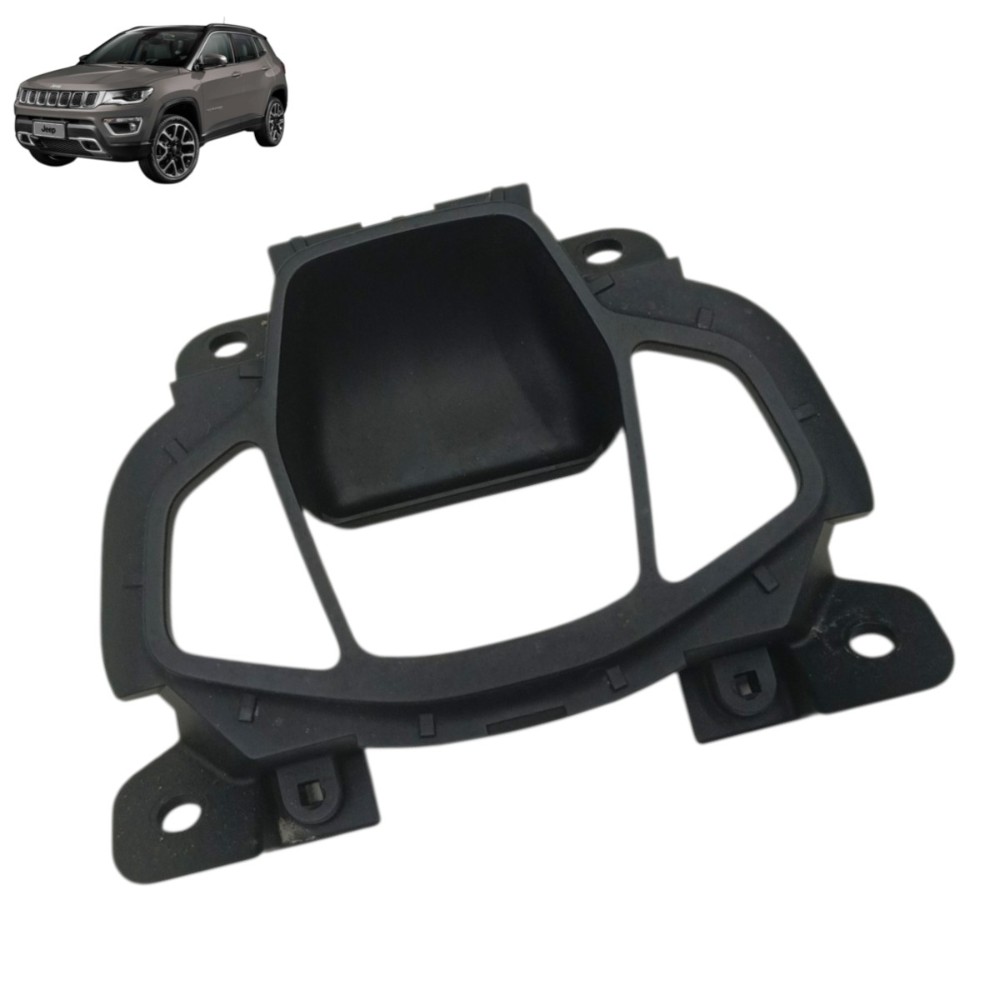 Moldura botão tração start stop jeep Compass 2019 2020 2021