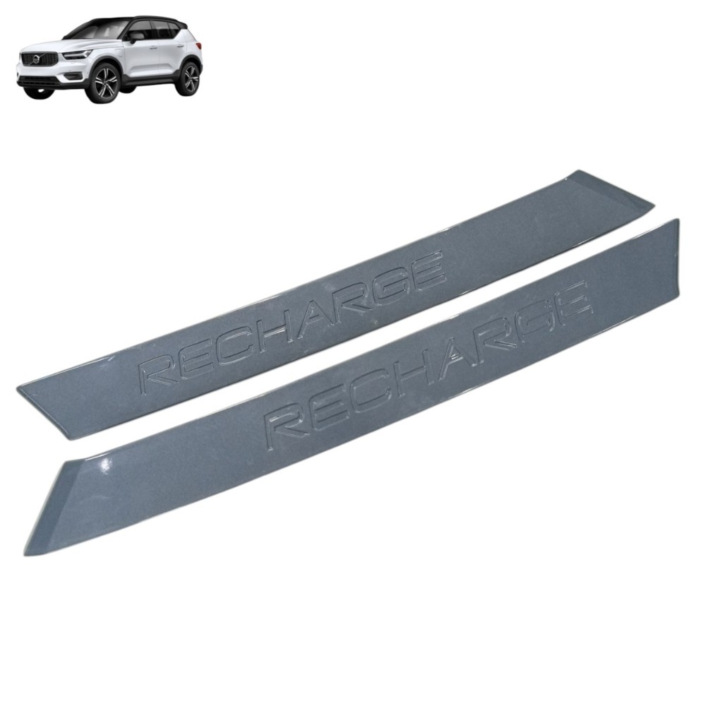 Par Acabamento Externo Volvo Xc40 T5 Híbrido 2022 2021 2020 Azul
