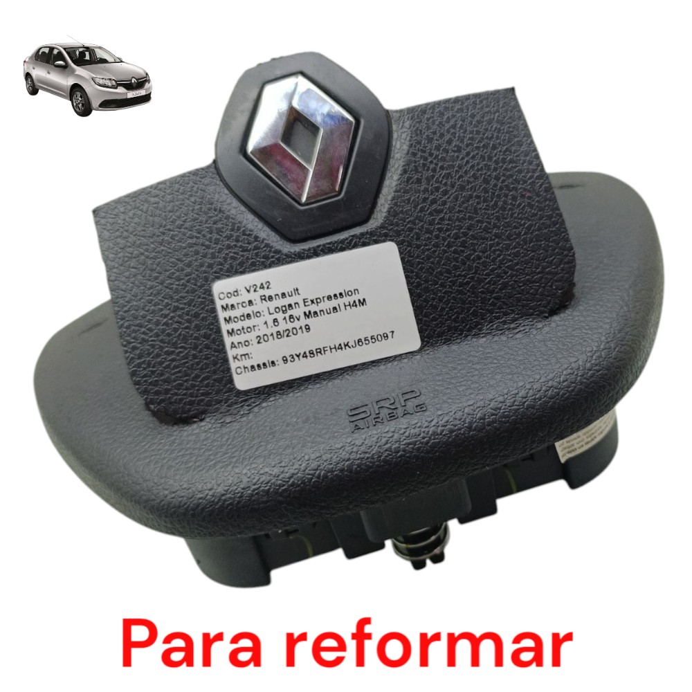 Miolo Volante Para Reformar Renault Logan Sandero 2018 2019 1