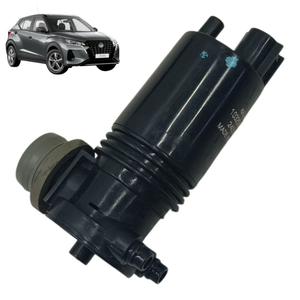 Motor Bomba Esguicho Água Parabrisa Nissan Kicks 2024 2023