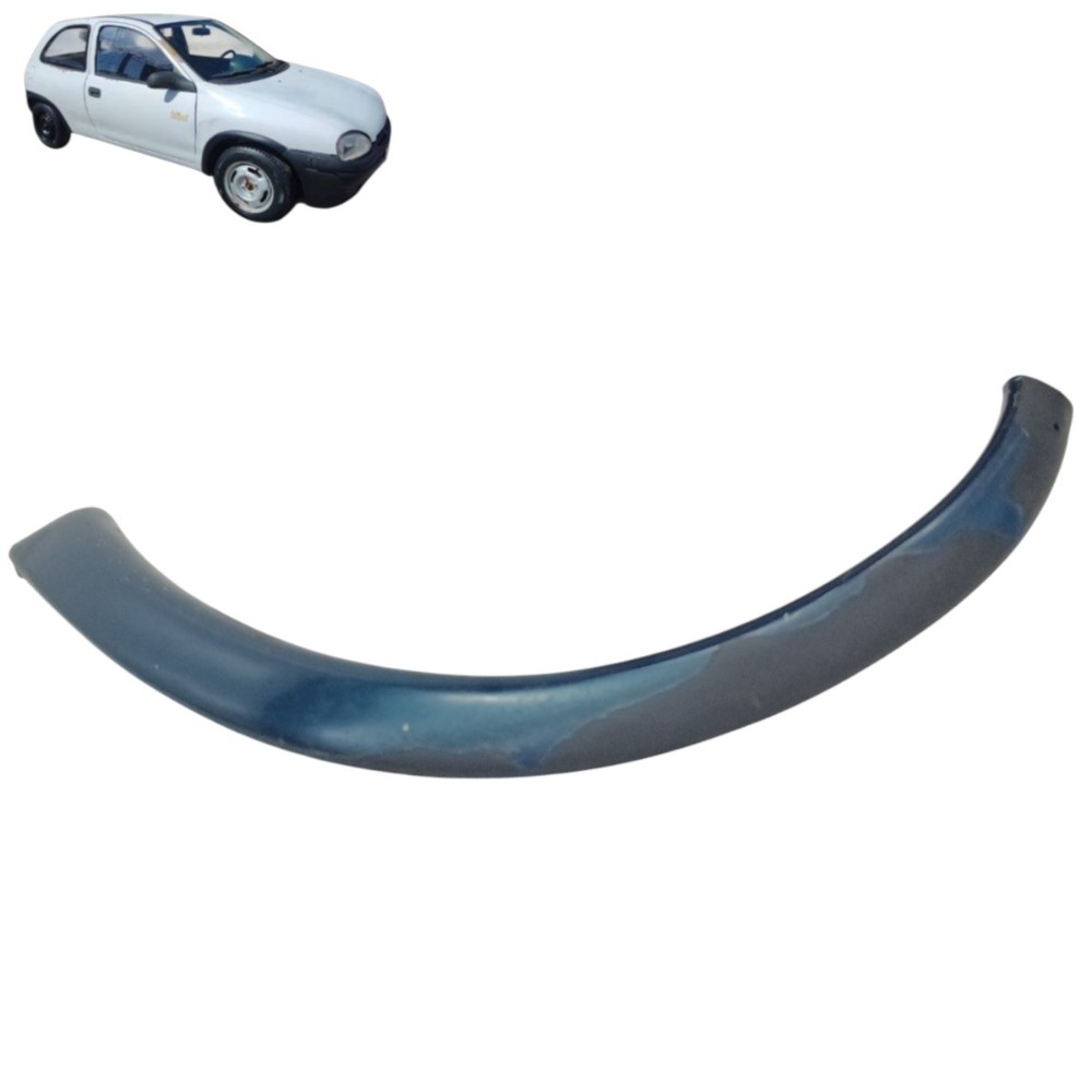 Moldura Paralama Dianteiro Esquerdo Gm Corsa 1997 Até 2001 Azul