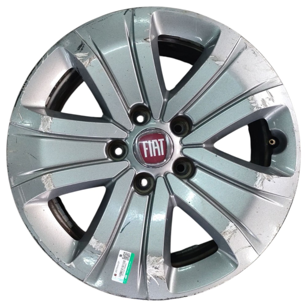 Jogo Roda Aro 16 Fiat Toro 1.8 2018 2019 2020 5×110 Cinza 4
