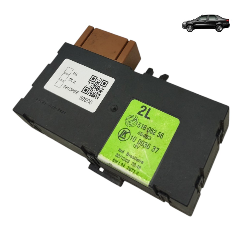 Módulo conforto fiat siena Palio 2008 2009 2010 2011 2012