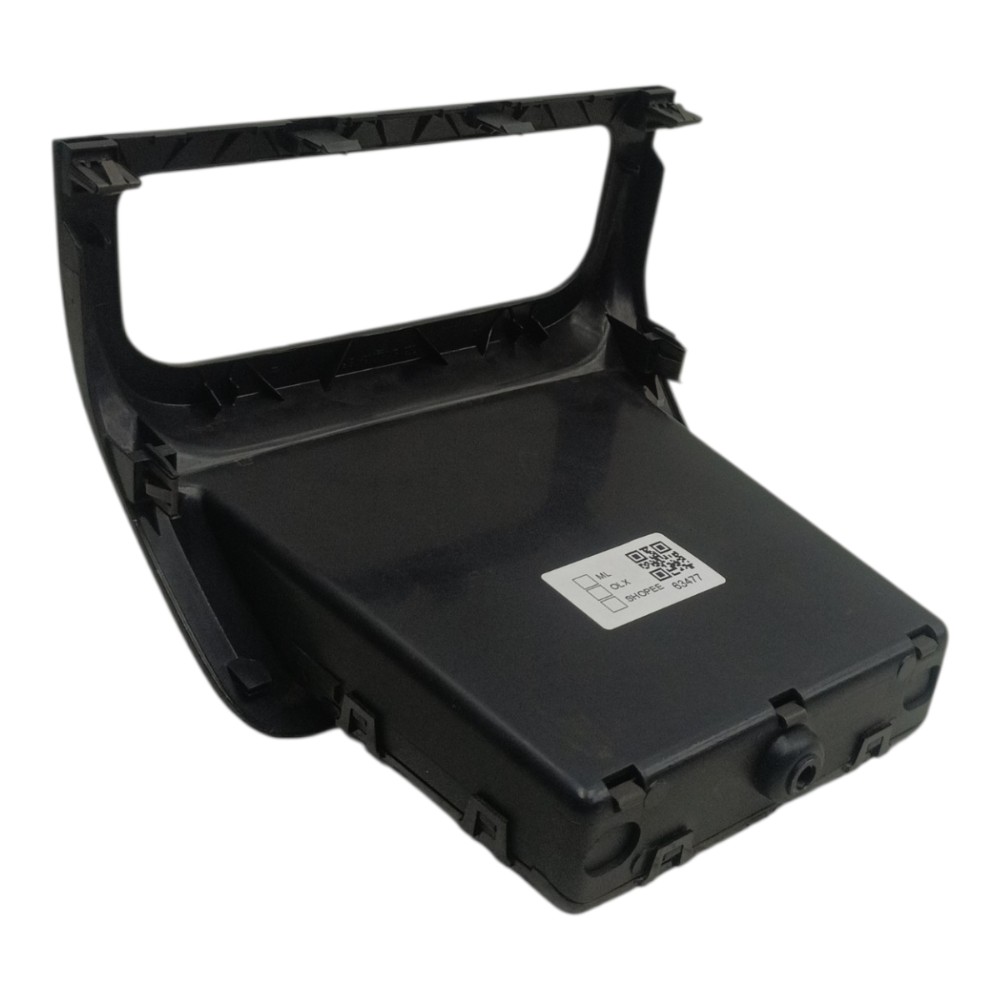Moldura Comando Ar Porta Objeto Painel Vw Tiguan 2011 2012 Preto Moldado 4