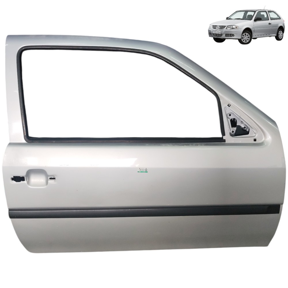 Porta direita VW Gol G4 G3 G2 2000 à 2013 2 portas 1