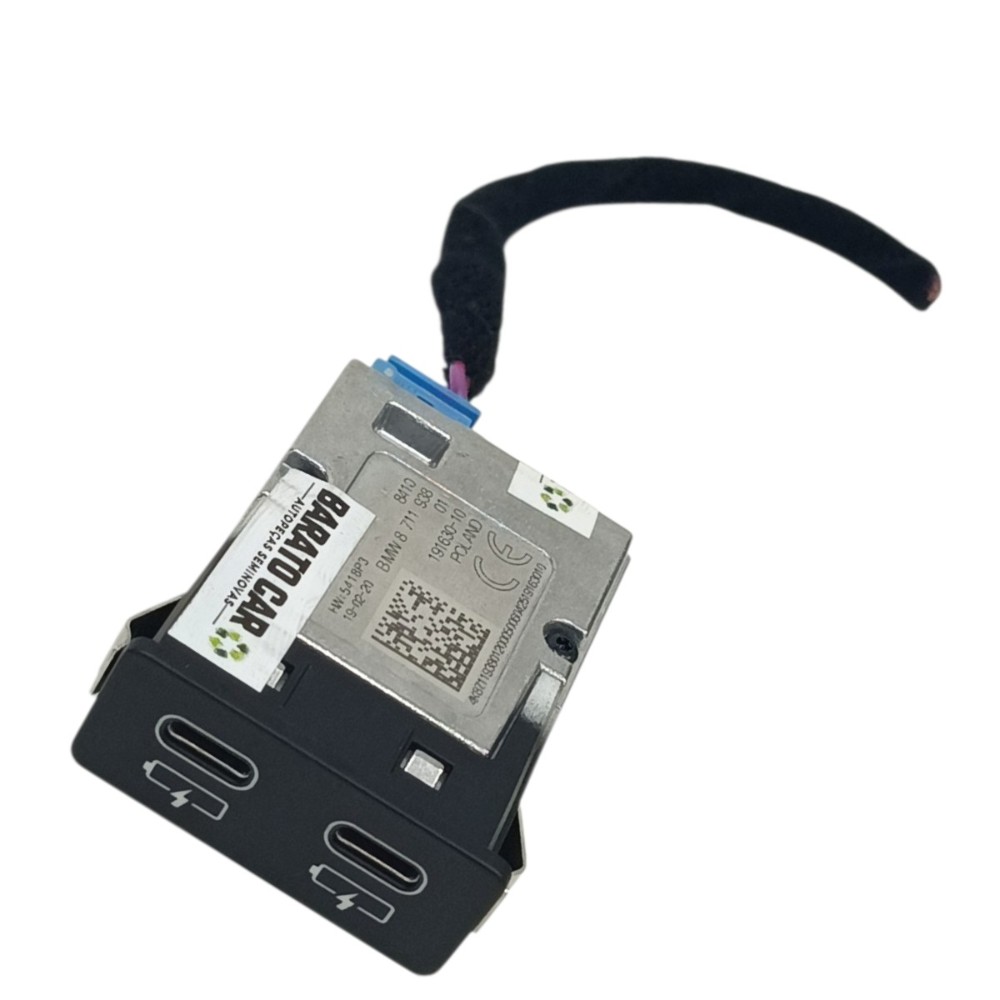 Entrada Usb Console Central Bmw 320i 2021 2022 2023 G20 3