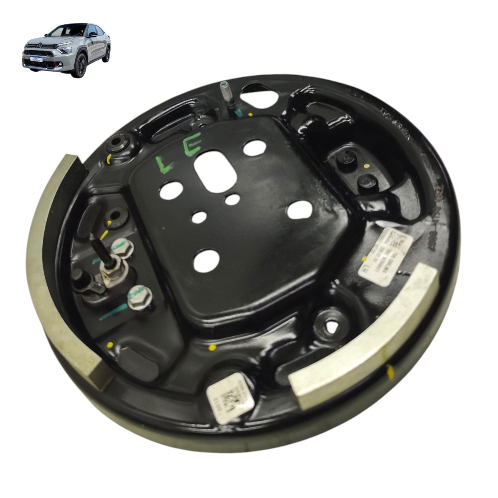 Flange sapata traseira esquerda Citroen basalt 2025 2024 1