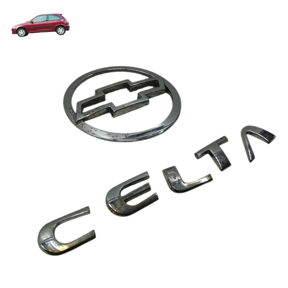 Emblema Porta Mala Gm Celta Vhc 2005 2004 2003 2002 2001 1