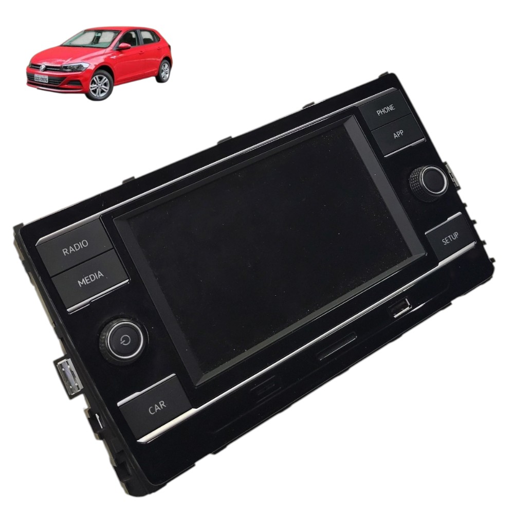 Central Multimídia VW Polo virtus 2018 2019 2020 2021 2022