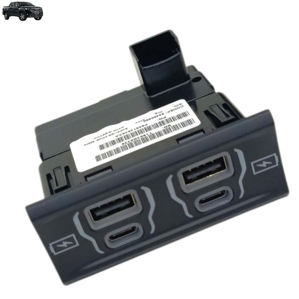 Entrada usb console central ram rampage 2023 2024 2025 2026