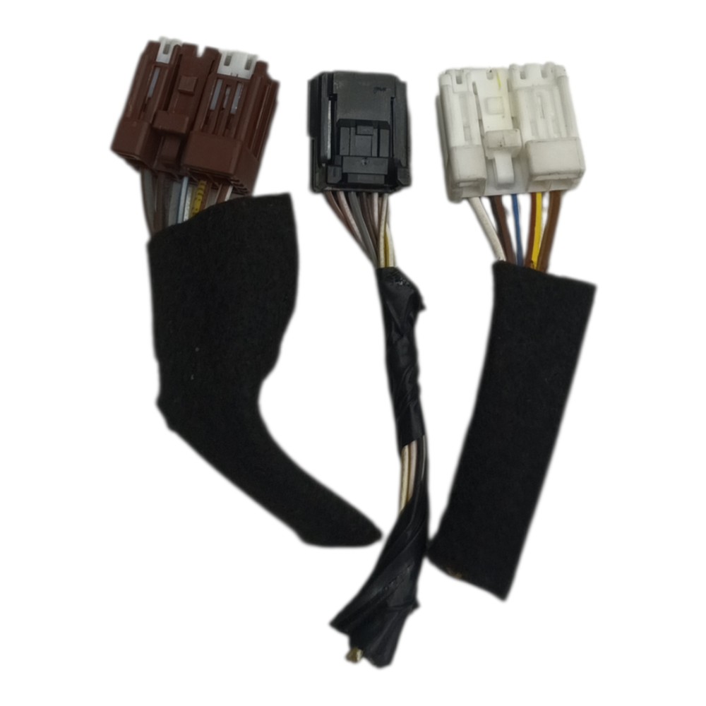 Kit Plug Conetor Botão Pisca Alerta Trava Renault Kwid 2023 3