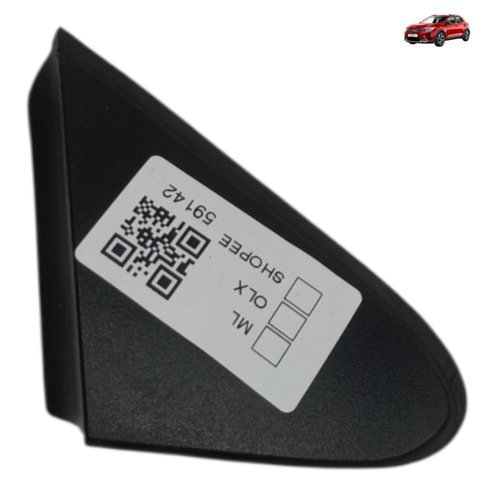 Acabamento Externo Retrovisor Direito Kia Stonic Tgdi 2022 Preto