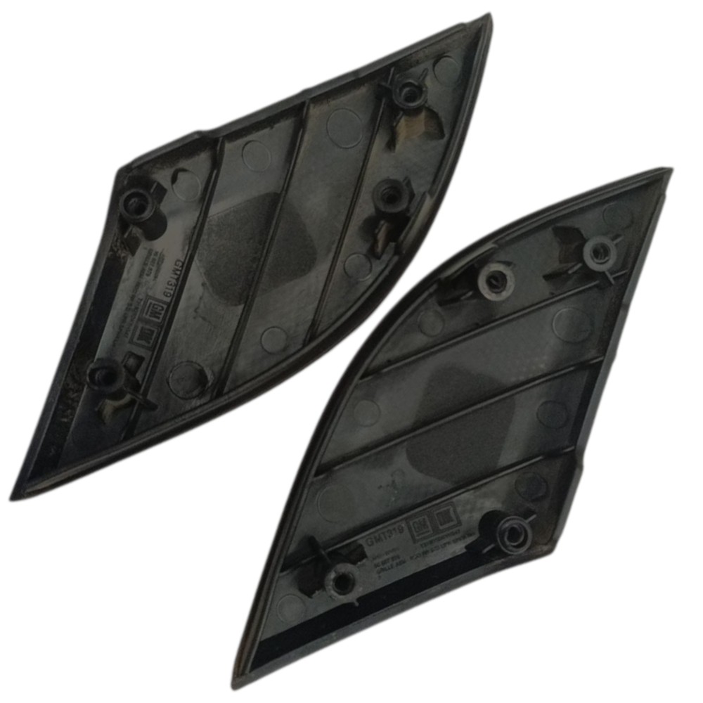 Par Moldura Tweeter Traseiro Gm Captiva 2009 2010 2011 2012 Preto 4