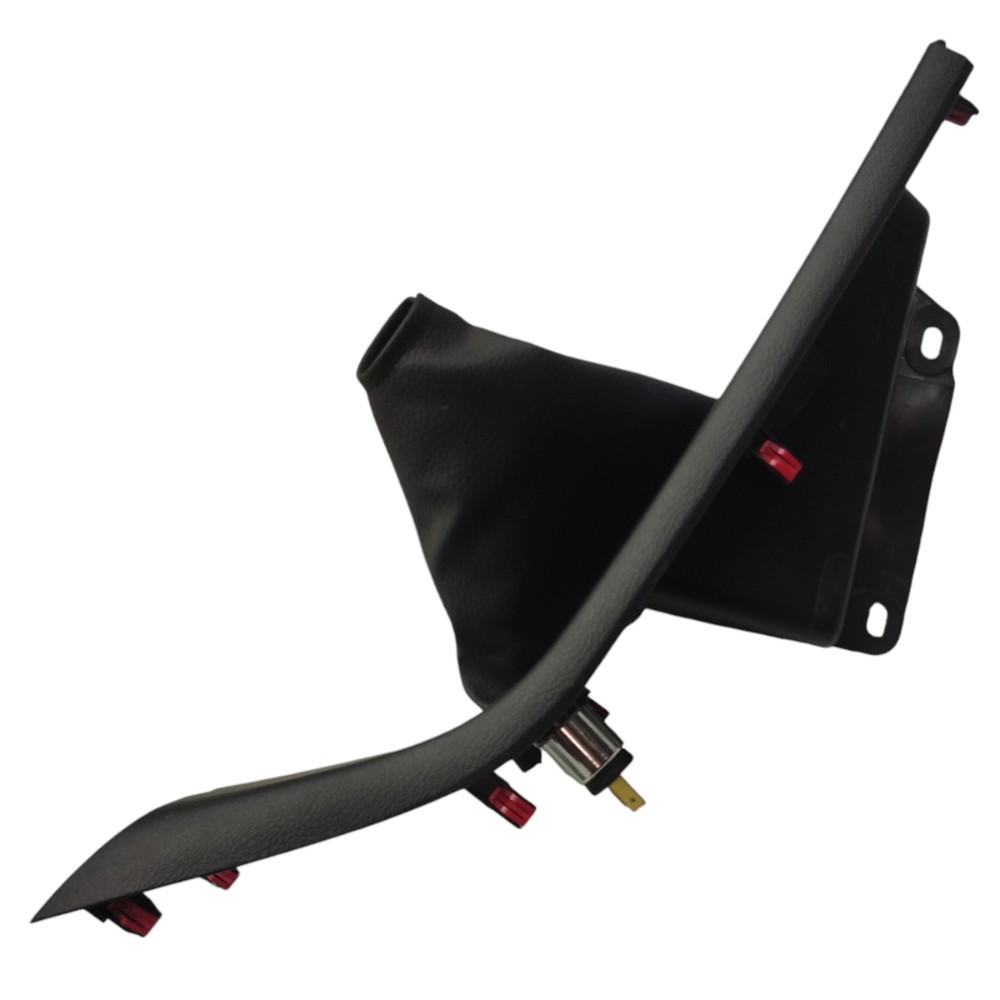 Moldura Coifa Alavanca Freio Mão Toyota Yaris 2024 2023 2022 Preto 2