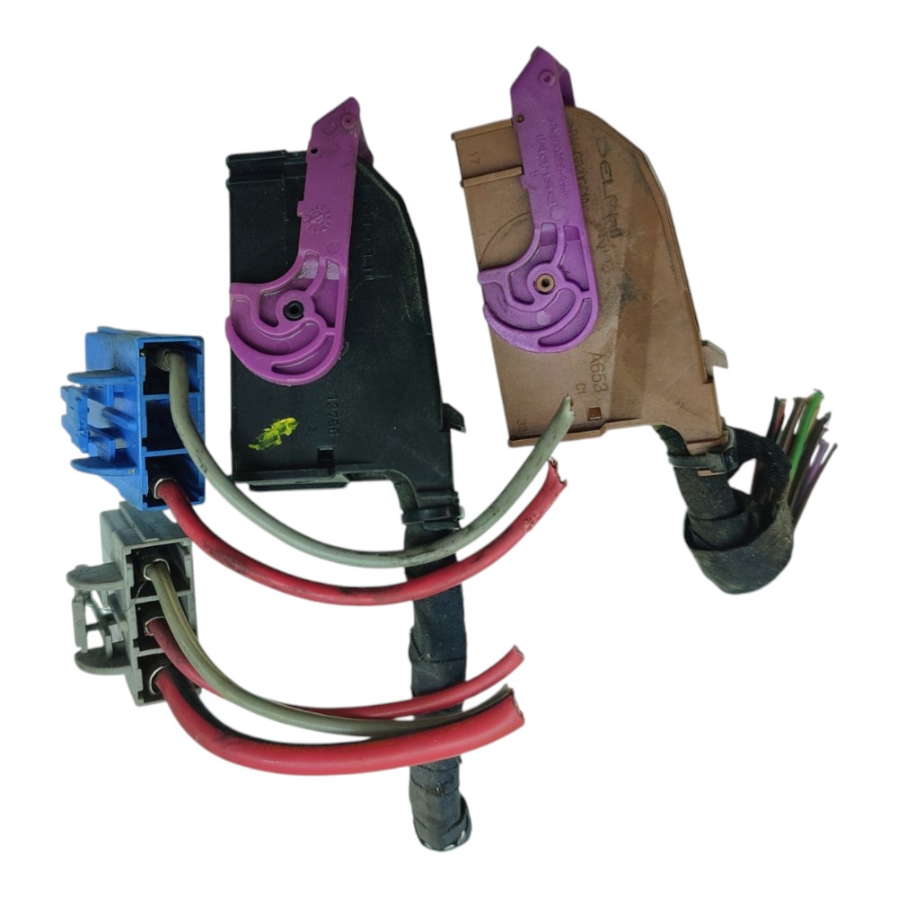 Jogo Conector Caixa Fusível Externa Fiat Linea 1.8 16v 2011 4