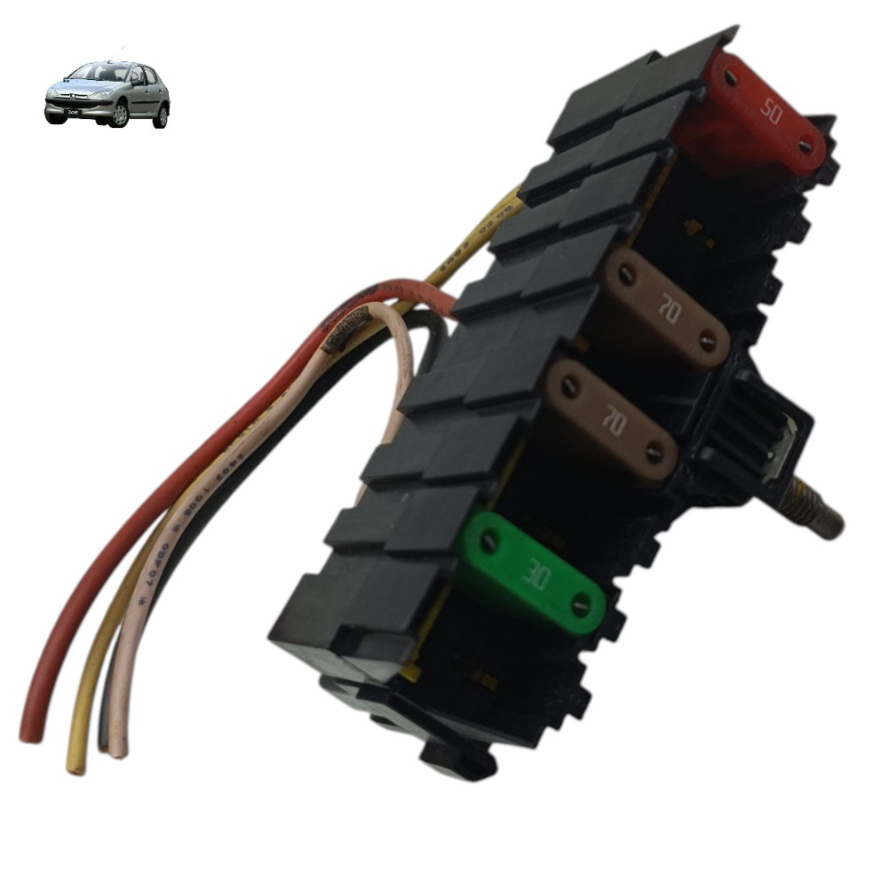 Caixa Fusível Relé Maior Peugeot 206 207 1.4 Flex 2008 2009 1