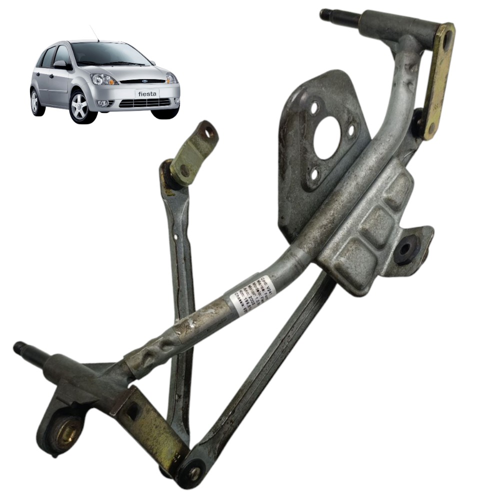 Galhada Máquina Limpador Parabrisa Ford Fiesta 2003 2004 05 1