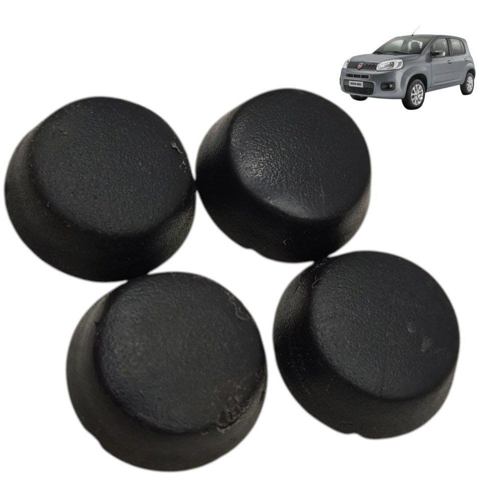 Jogo tampa parafuso cinto Fiat Uno Vivace 2013 2014 2015 16 1