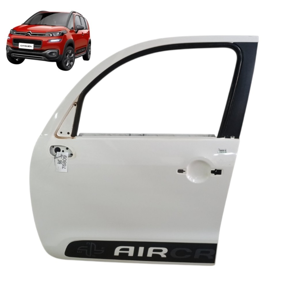 Porta Dianteira Esquerda Citroen Aircross 2016 2017 2018 19 Dianteira Esquerda Branco