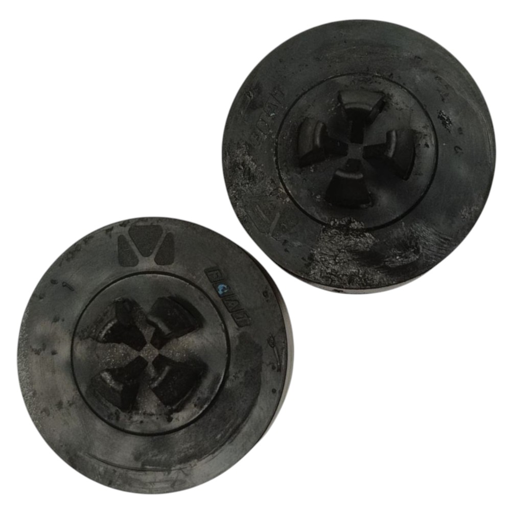 Par Batente Calço Parachoque Dianteiro Fiat Uno 2011 2010 09 4