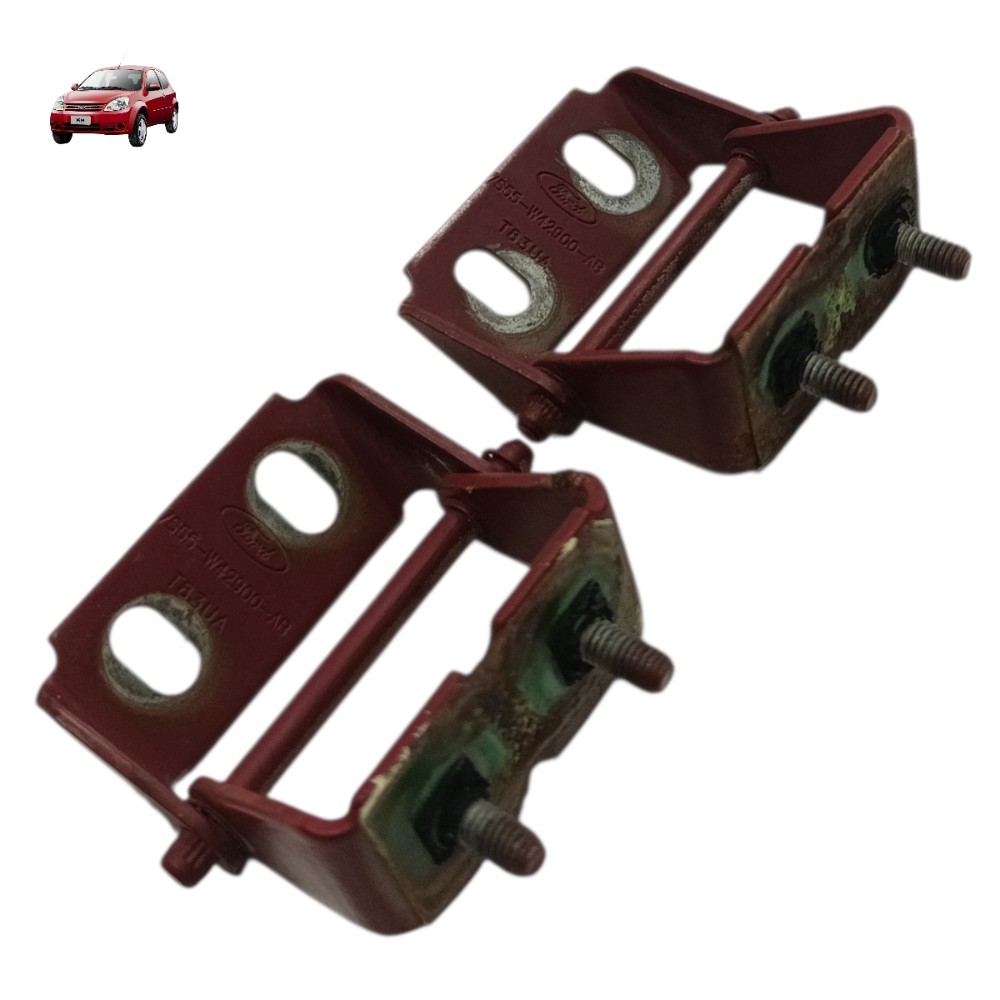 Par dobradiça tampa traseira Ford Ka 2008 2009 2010 2011 12 1