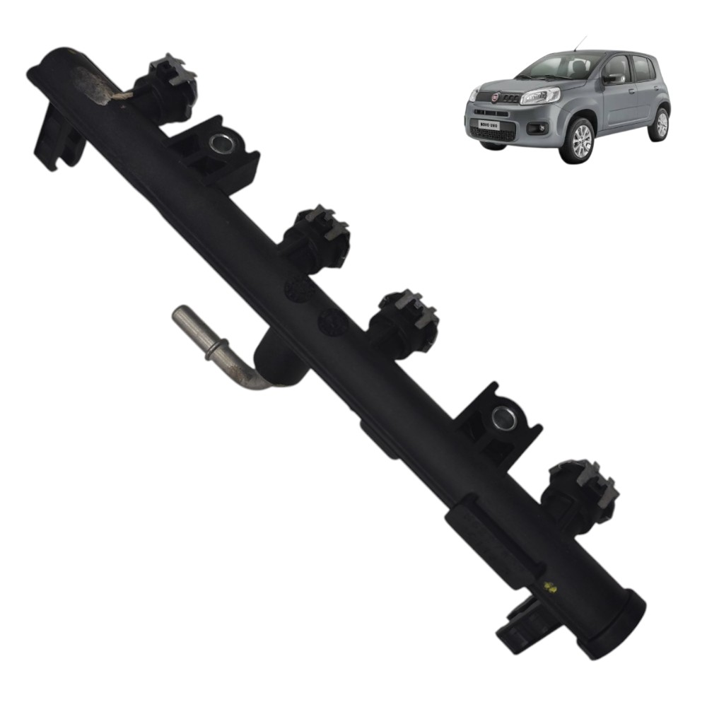 Flauta bico injetor Fiat Uno Vivace Way 1.0 Flex 55228295 1