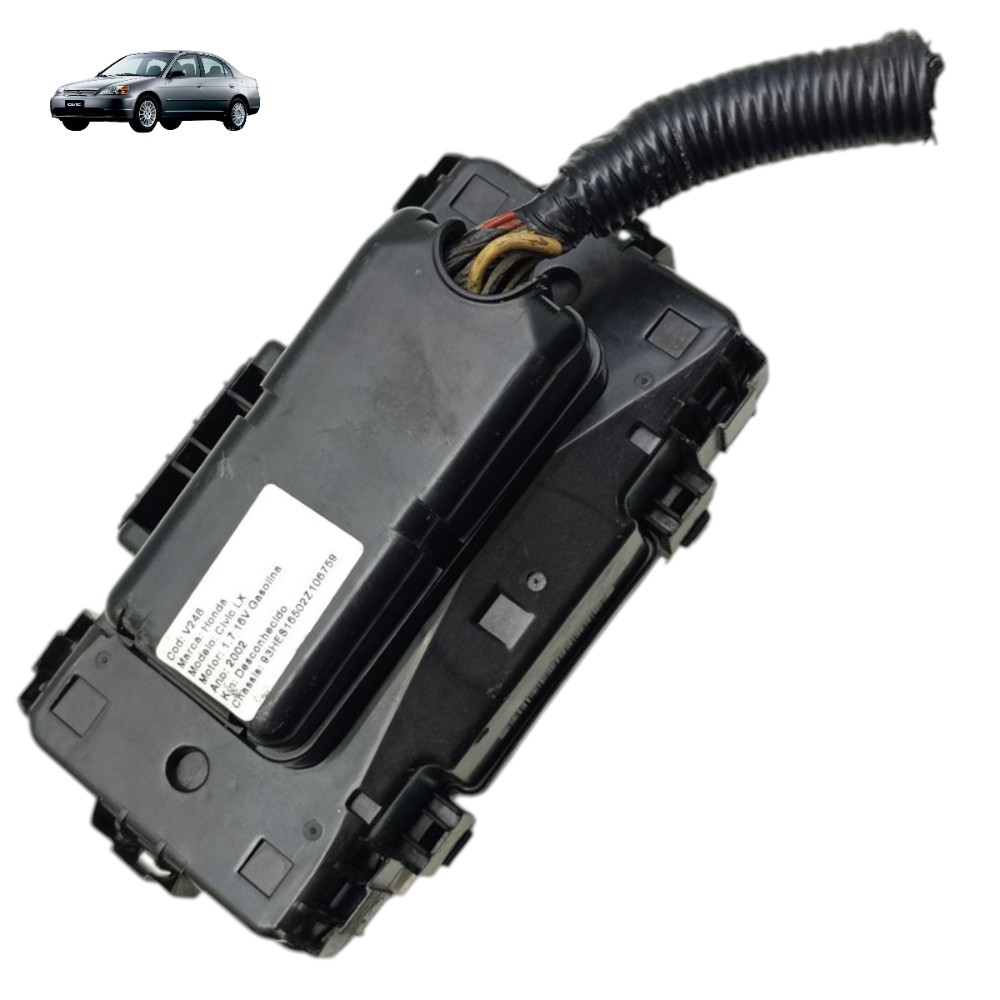 Caixa Fusível Externa Honda Civic G7 1.7 Automático 2002 1