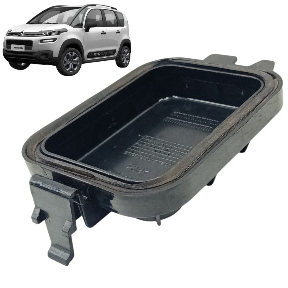 Tampa Vedação Farol Citroen Aircross 2016 2017 2018 Preto