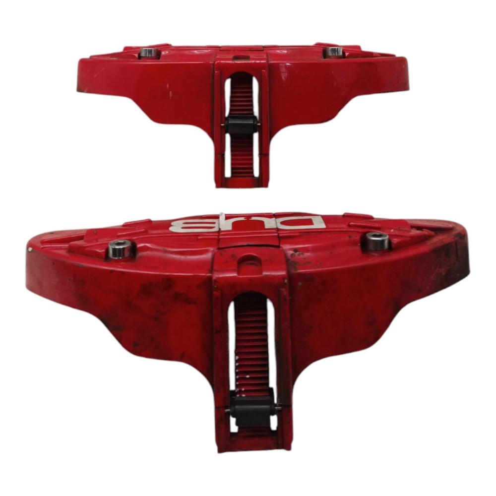 Moldura Dub Pinca Dianteira Ford Focus 2009 2010 2011 2012 Vermelho 2